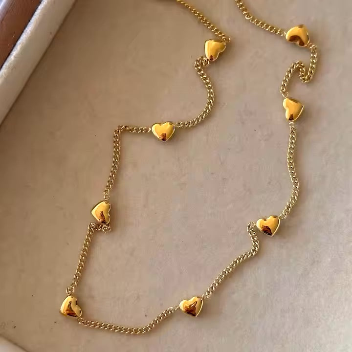 Floating Heart Necklace