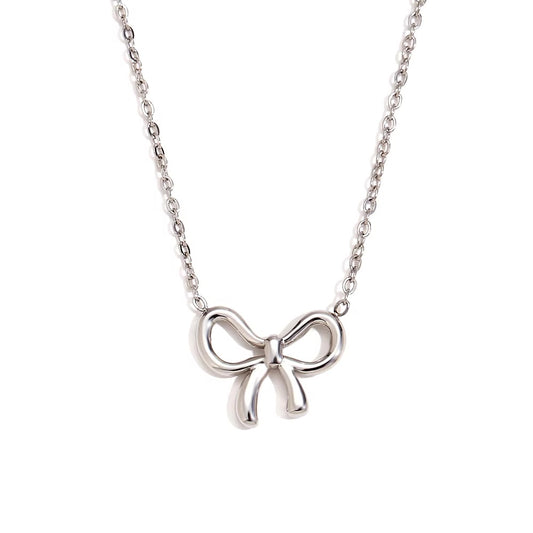 Elegant Bow Necklace